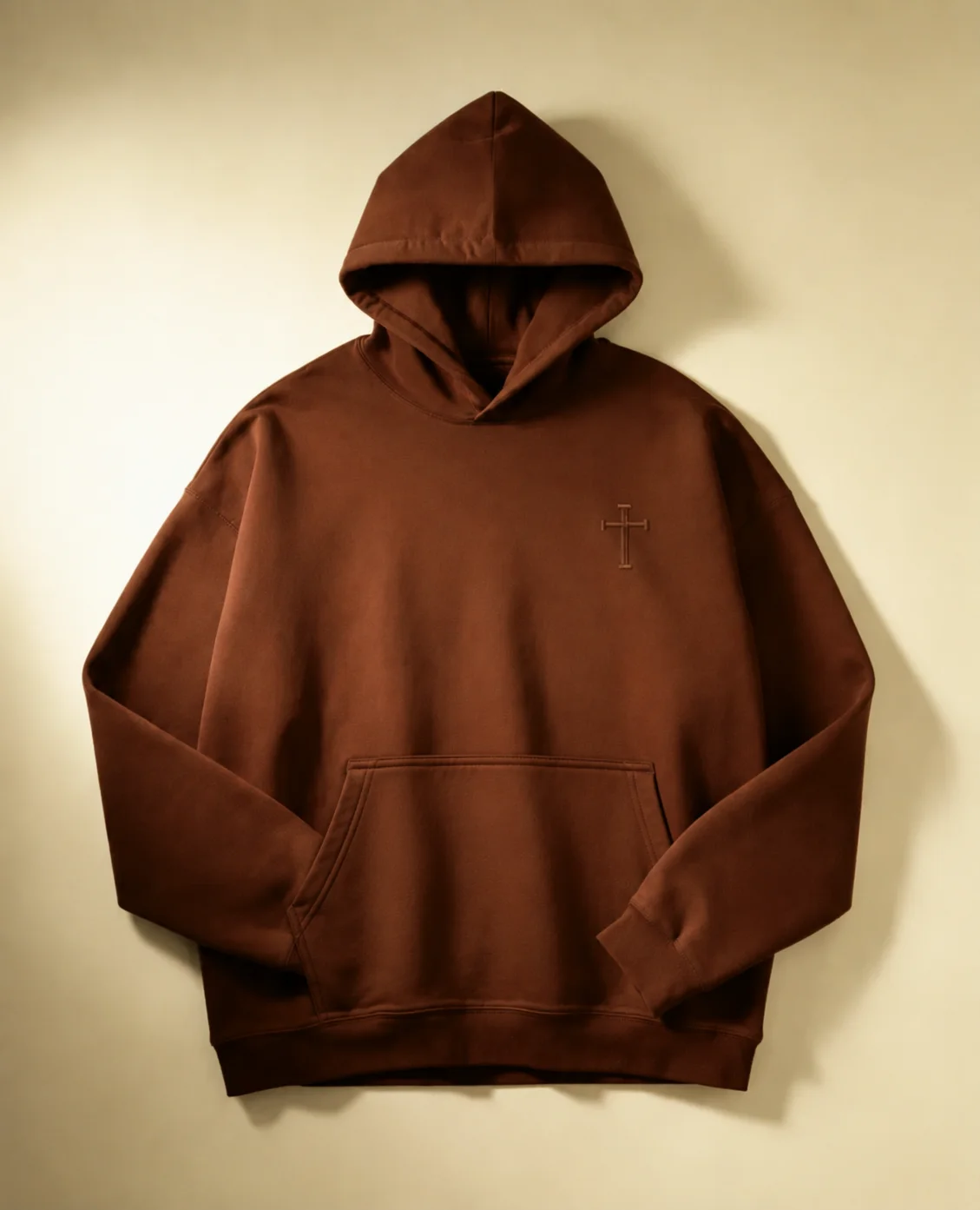 Cross Hoodie - premium Christian streetwear hoodie by Real Love Apparel