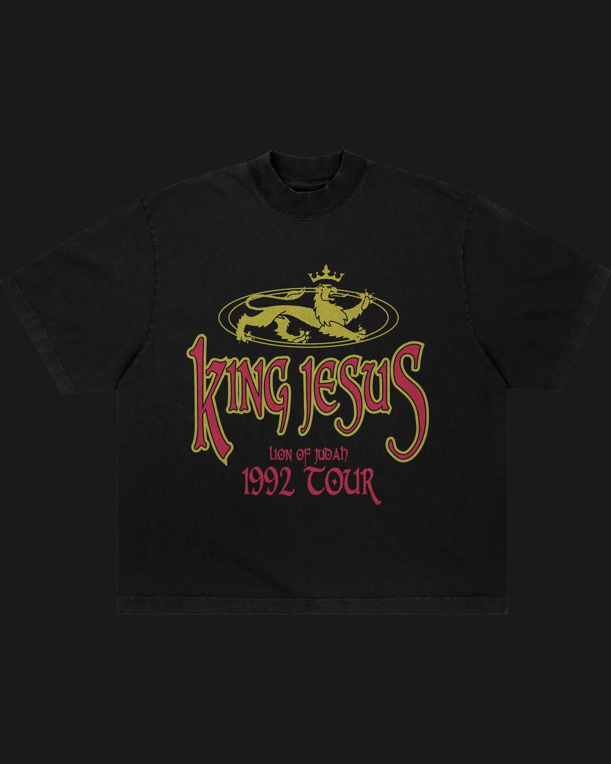 King Jesus Tee - premium Christian streetwear tee by Real Love Apparel